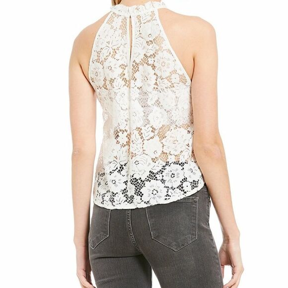 Free People Sweet Meadow Dreams Lace Top - Picture 2 of 2